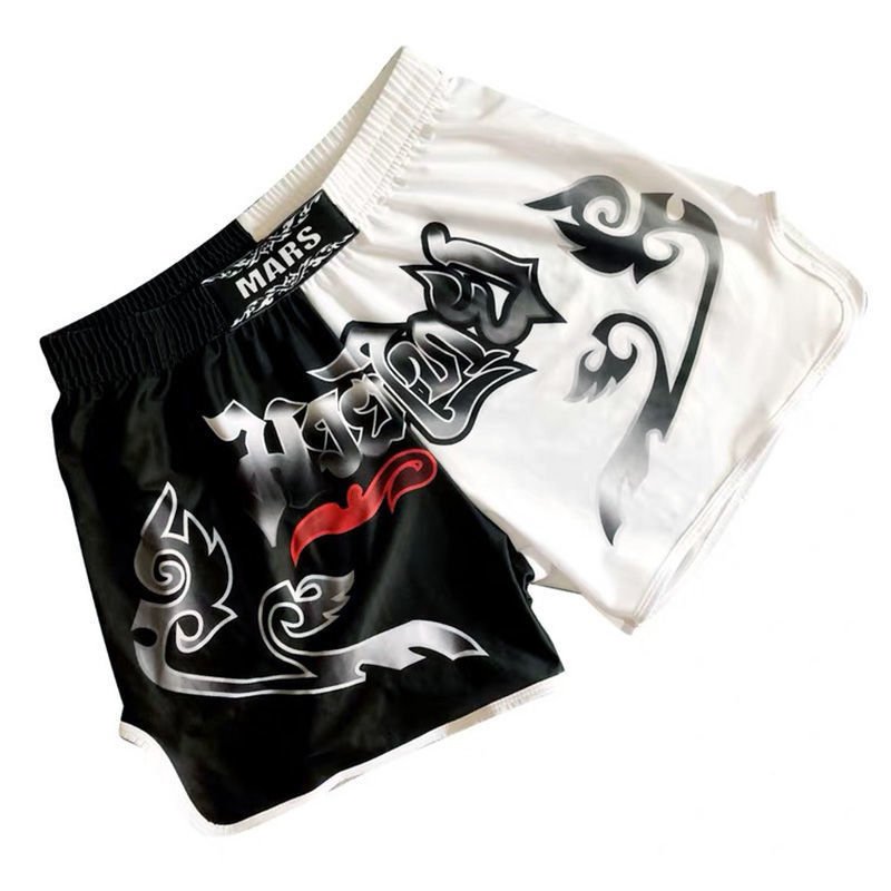Design Your Own Sanda Fighting Shorts MMA Competition Training Suit Unisex Martial Arts Boxing Shorts