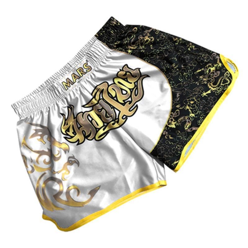 Design Your Own Sanda Fighting Shorts MMA Competition Training Suit Unisex Martial Arts Boxing Shorts