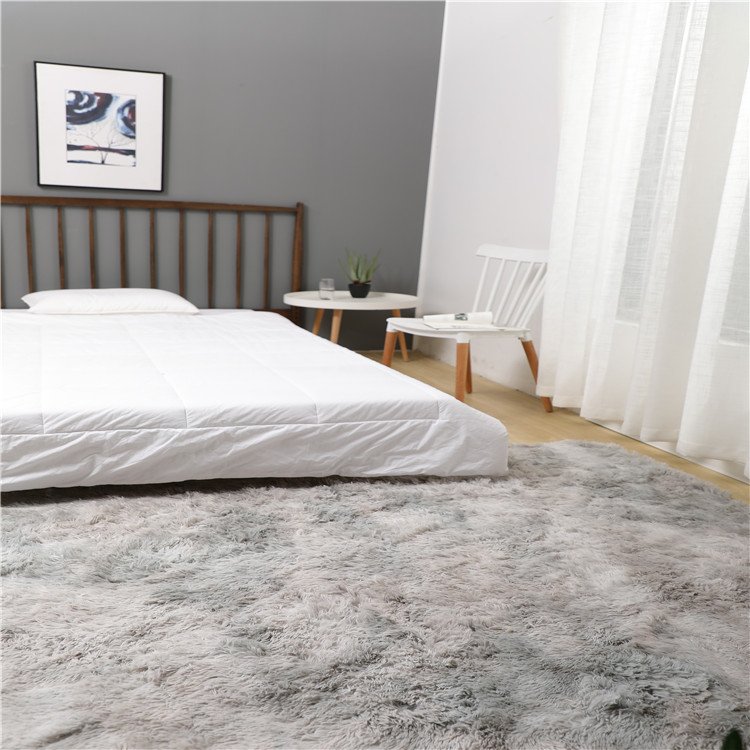 cheap wholesale area rugs carpet factory price modern design tie -dying shaggy karpet tianjin