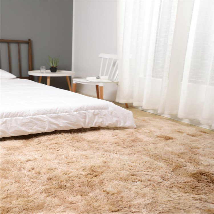 cheap wholesale area rugs carpet factory price modern design tie -dying shaggy karpet tianjin