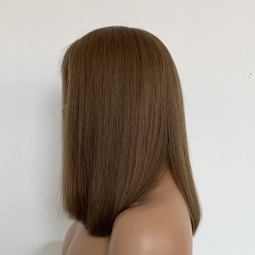 NEW Design customized Glueless medical wig for alopecia Human Hair Silk Top jewish wig for cancer