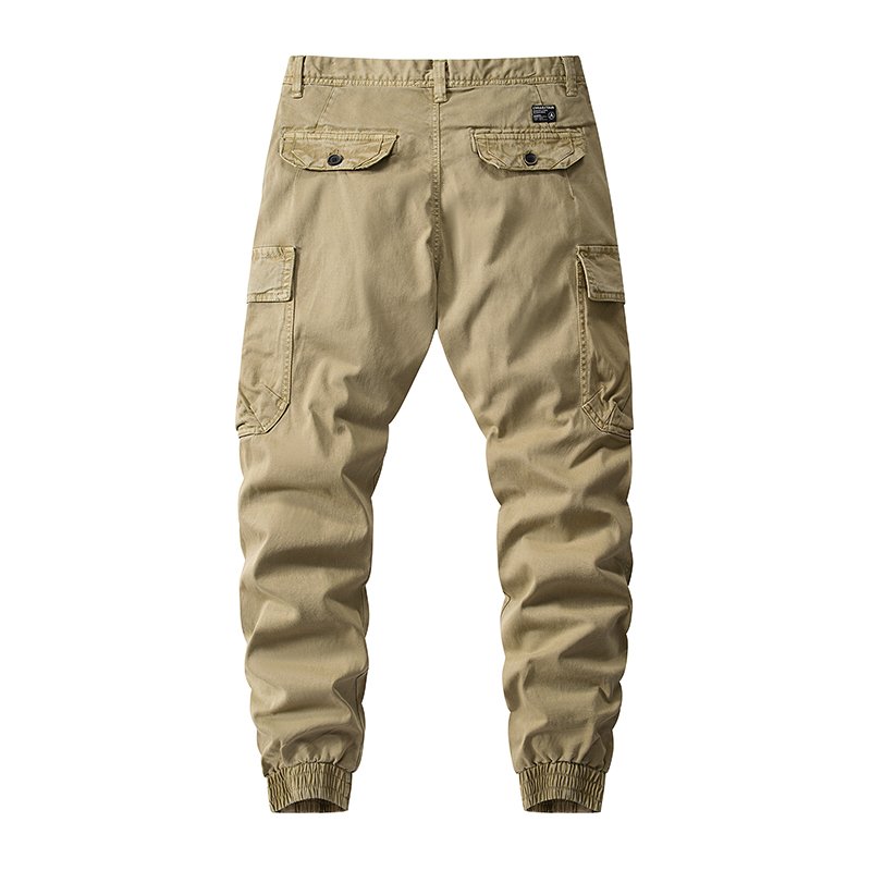 Washing Women'S Pants Trousers Casual Solid Men'S Pants & Trousers Quick-Access Storage Ankle-tied Pant Trouser Cotton Spandex