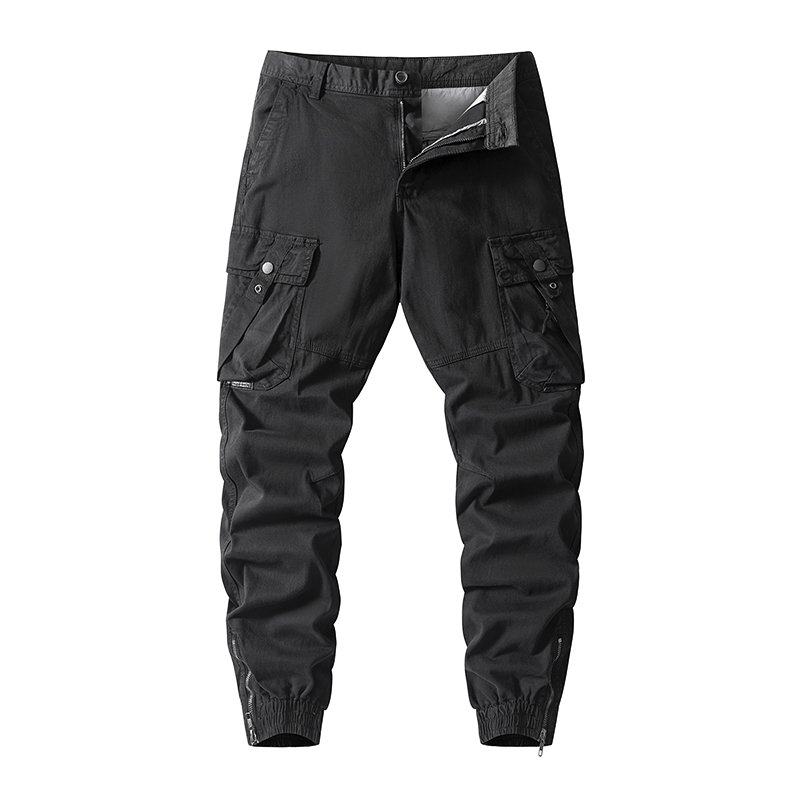 Washing Women'S Pants Trousers Casual Solid Men'S Pants & Trousers Quick-Access Storage Ankle-tied Pant Trouser Cotton Spandex