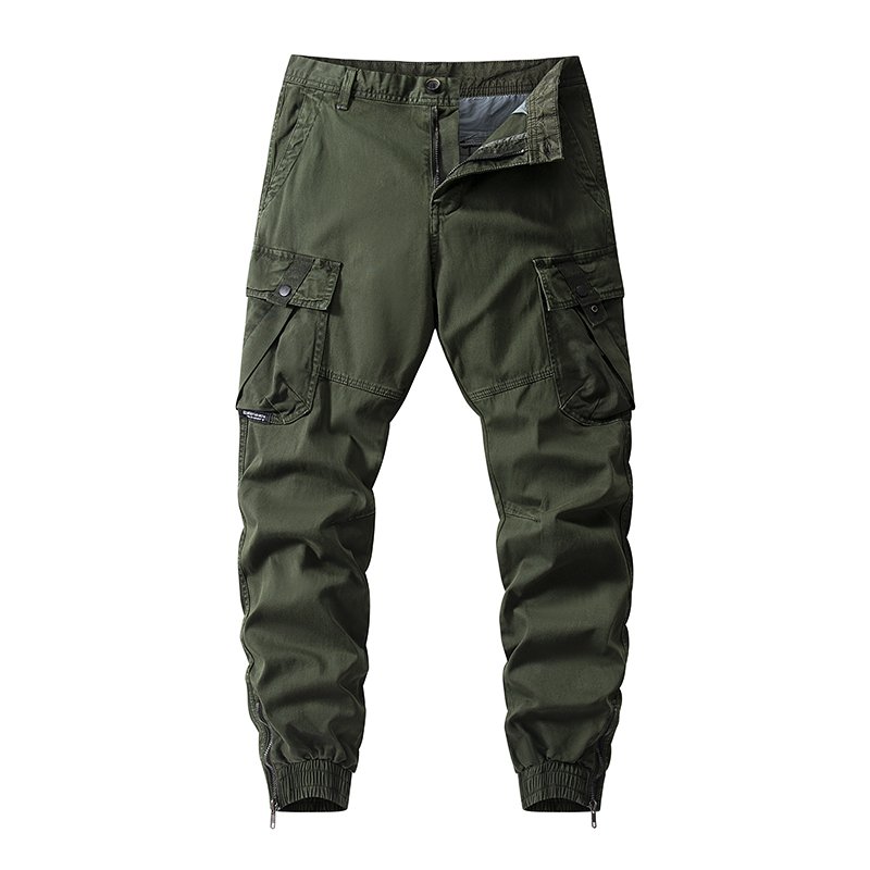 Washing Women'S Pants Trousers Casual Solid Men'S Pants & Trousers Quick-Access Storage Ankle-tied Pant Trouser Cotton Spandex