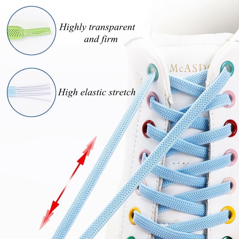 New Sports Shoes Nylon Laces With Magnetic Locks Cheap Wholesale Magnetic Shoelaces