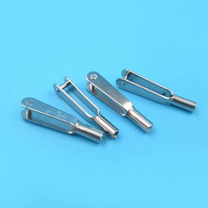 RC Helicopter Spare Parts M2 M3 Metal Clevis L30mm Axle 1.5 mm Metal Pull Rod Clamp Positioning Buckle Positioning Buckle Clip