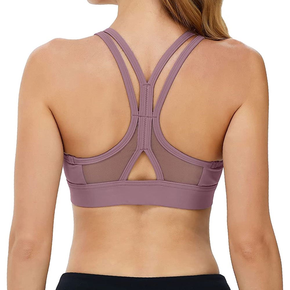 2023 Premium Quality Customized Logo Printing Sublimated Design High Support Seamless Sports Bra Fitness Wear Women Sports Bra