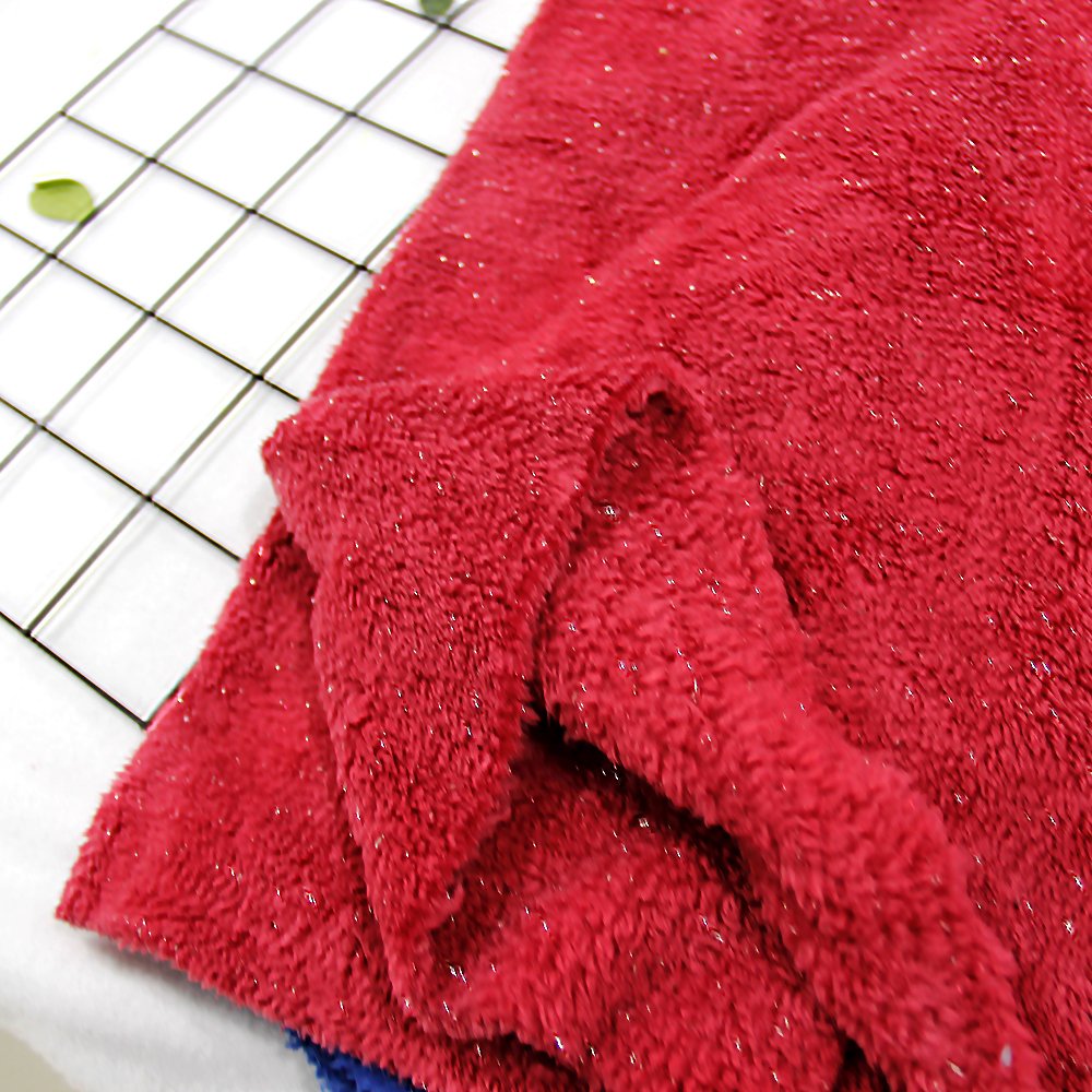 Comfortable Cotton 100% Polyester Velvet Tie Dyed Fabric for Bedsheet Coat Toy Blanket Home Textile Fabric