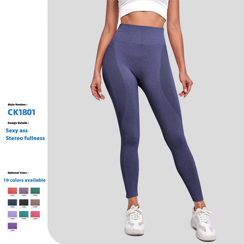 Hot Sell High-Waisted Quick-Drying Girls Yoga Pants Xs Fitness Seamless Sexy Booty Pants Yoga Leggings Custom Logo