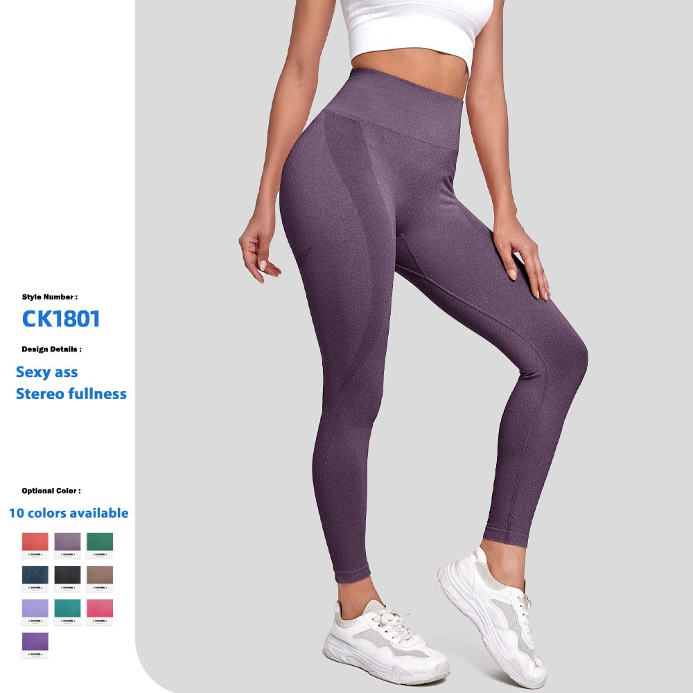 Hot Sell High-Waisted Quick-Drying Girls Yoga Pants Xs Fitness Seamless Sexy Booty Pants Yoga Leggings Custom Logo