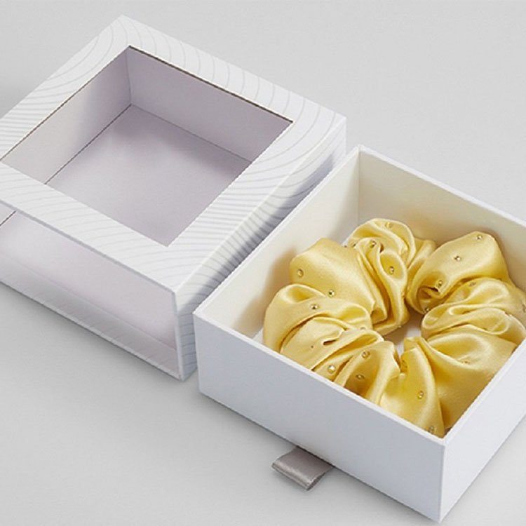 2024 new design fashionable silk hair ties handmade luxury scrunchy 100% mulberry silk scrunchies