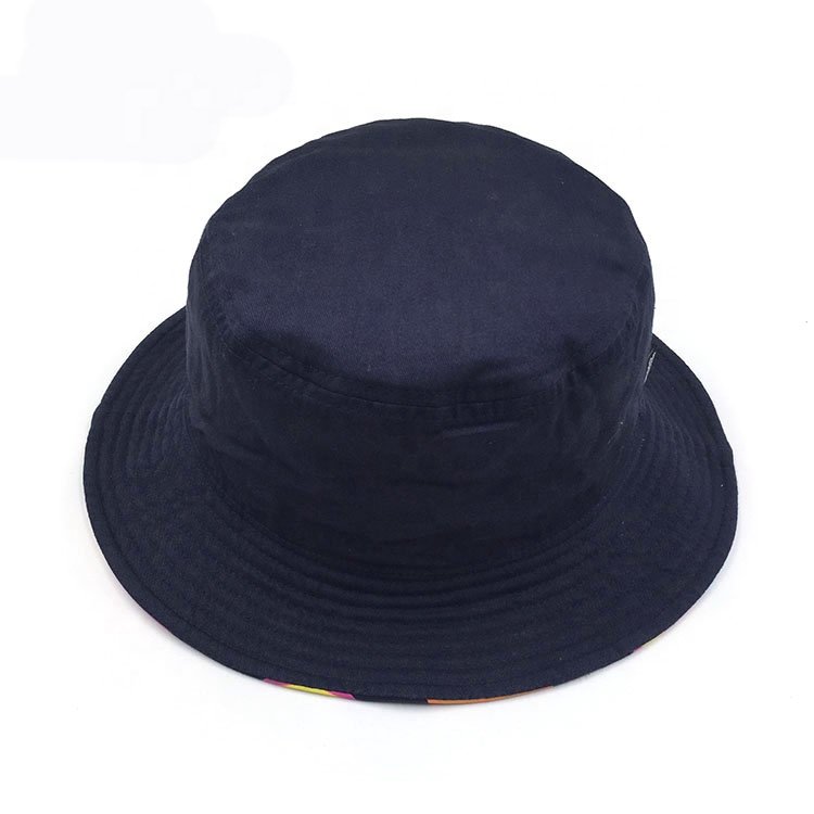 Wholesale Breathable Foldable Floral Printed Flat Top Brim Bucket Outdoor Fishing Quick Dry Sun Hat