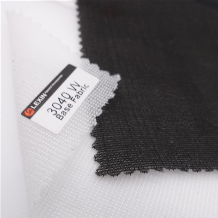 100 polyester woven fusible interlining fabric necktie interlining