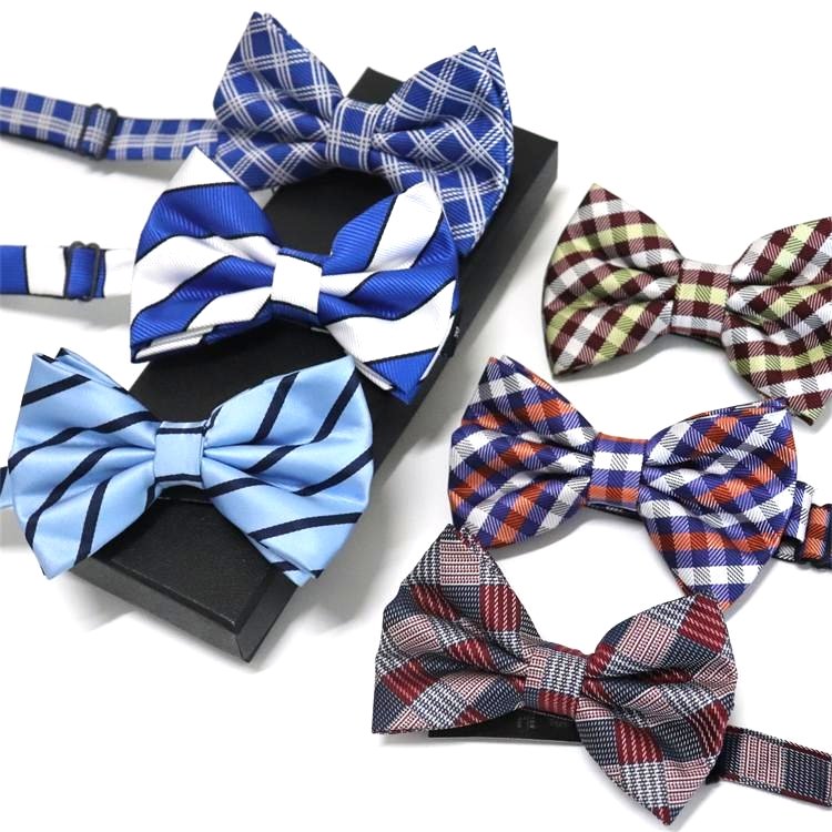 Custom Boy and Pet Cat Dog Collar Bowtie Various Design Wooden Feather Velvet Self Tie Bow Tie Set For Men With Packaging Box
