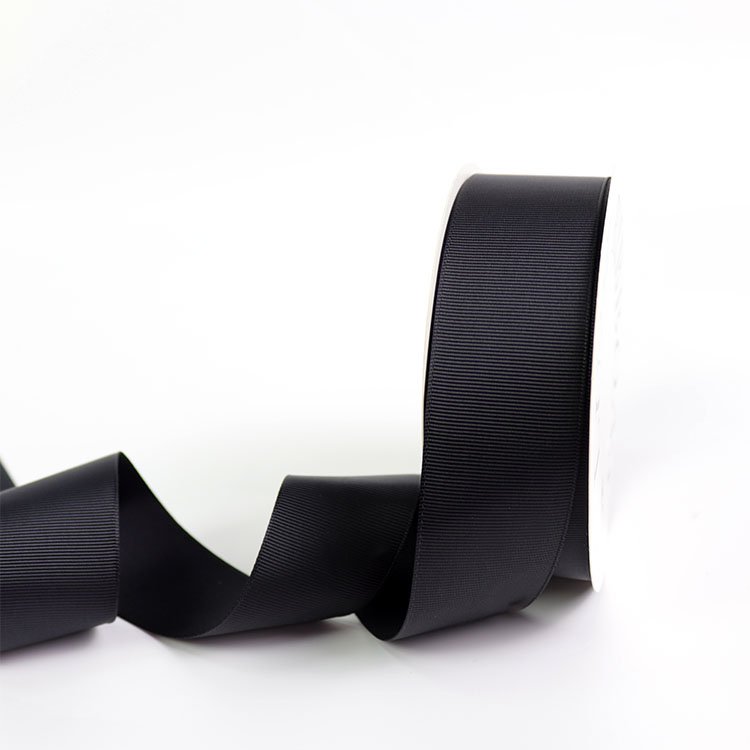Grosgrain Ribbon Gross Grain Wholesale Custom 3-100mm Solid Color 100% Polyester 1.5 Inch 38mm RIBBONS Double Face Level 4