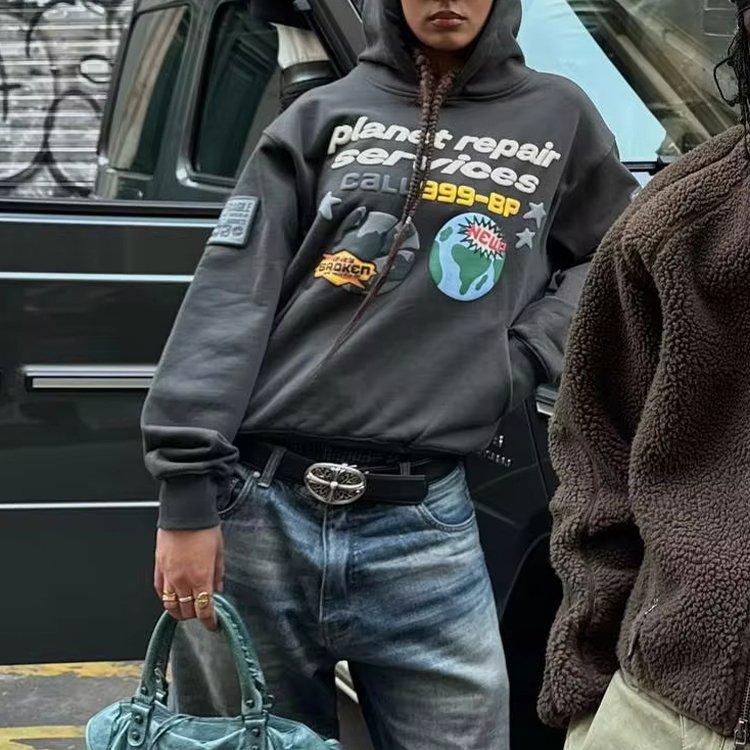 Custom logo Men Heavyweight Hoodies unisex Sweatshirts Manufacturer Pullover Streetwear Puff Print Oversized 500gsm crop Hoodies