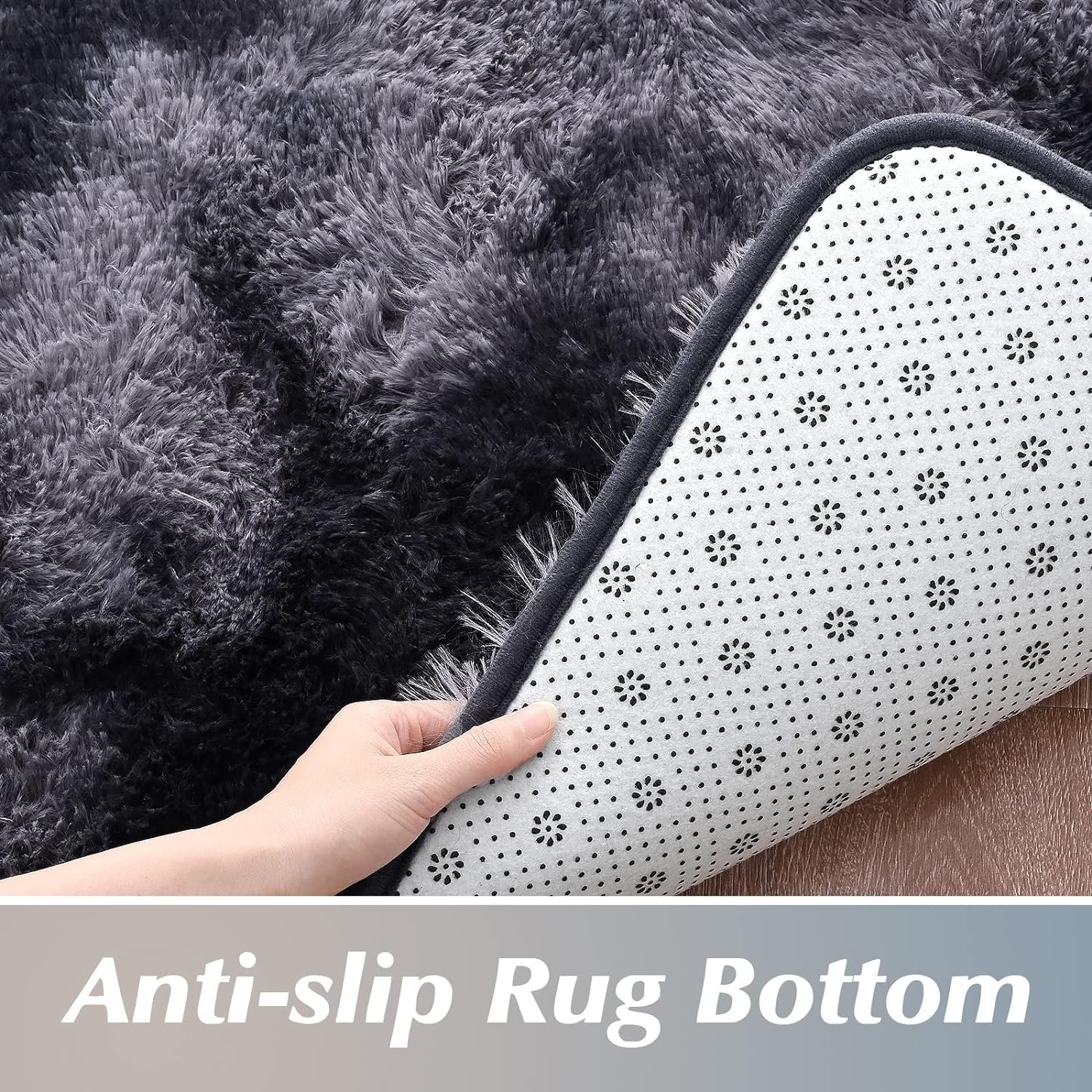 high quality Soft Indoor Modern Shag Area Rugs Fluffy Living Room Carpets for Children Bedroom Home Decor Nursery shag Rug