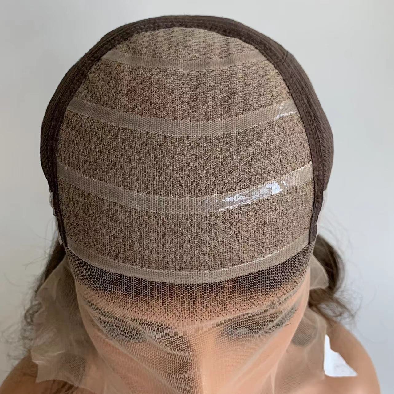 Ready To Ship Glueless Silk Top Silicone Medical Wig Replacement European Human Hair For Alopecia Or Cancer