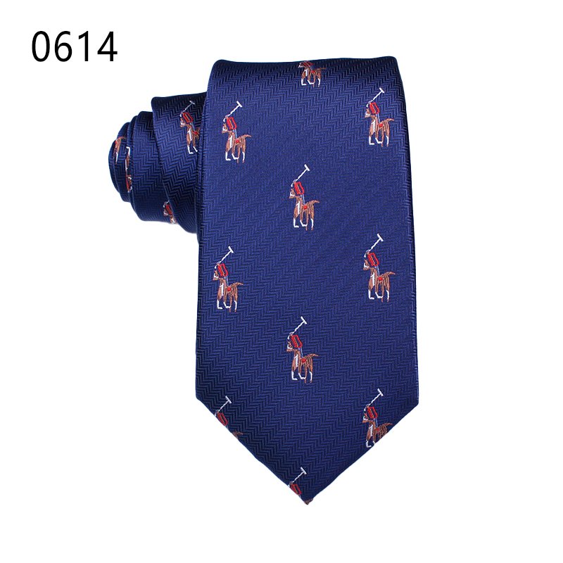 Wholesale hot sale online polyester necktie business ties for men brand style designs luxury necktie