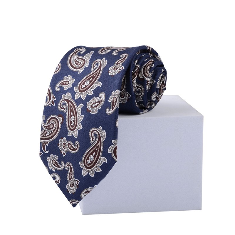 OEM/ODM Custom Logo Men's Printed Business Silk Neck Tie Silk Neckties for men