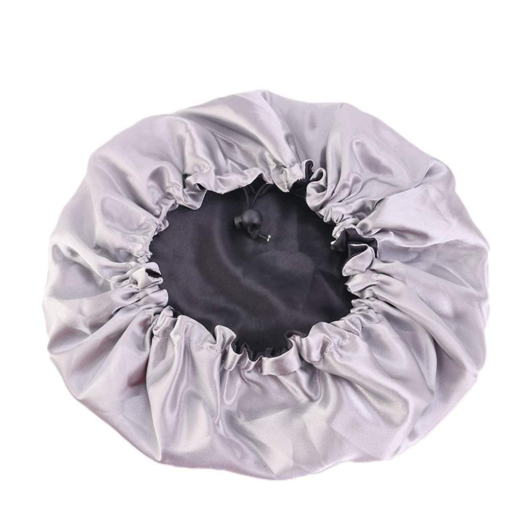 Big Size Beauty Print Satin Silk Bonnet New Extra Large Satin Lined Ankala Bonnet