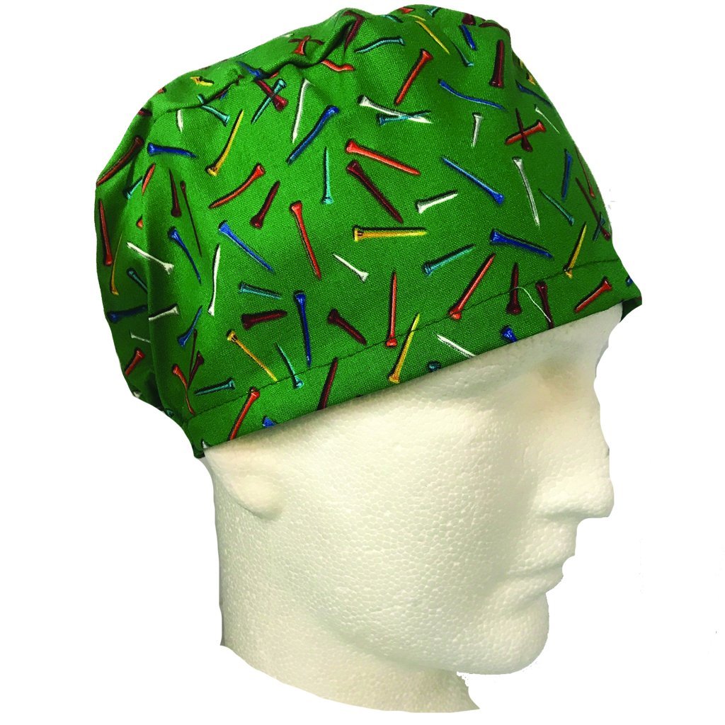 Wholesale Unisex Stretch Multi Color Scrub Hat Bouffant Nurse Scrub Cap Customized Printed Tie Bonnet Surgical Scrub Medical Hat