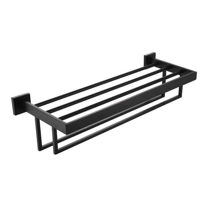 Wholesale Quality Brown color Towel Holders Hanger durable tough stand for Scarves Ties Shawls Belts for bathroom use
