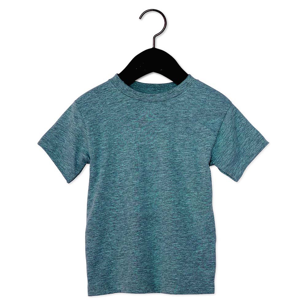 Blue Heather High Quality Custom Fashion Kids T Shirt