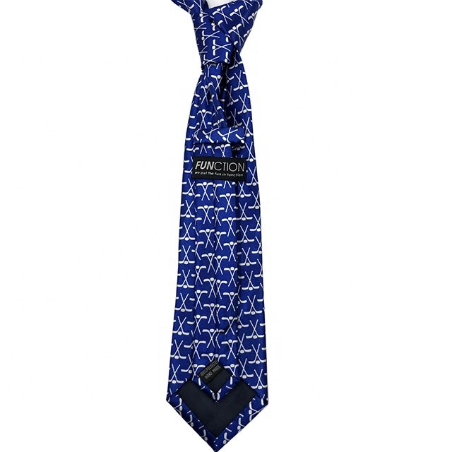 Custom Logo Formal Striped Woven Ties Polyester Neckties