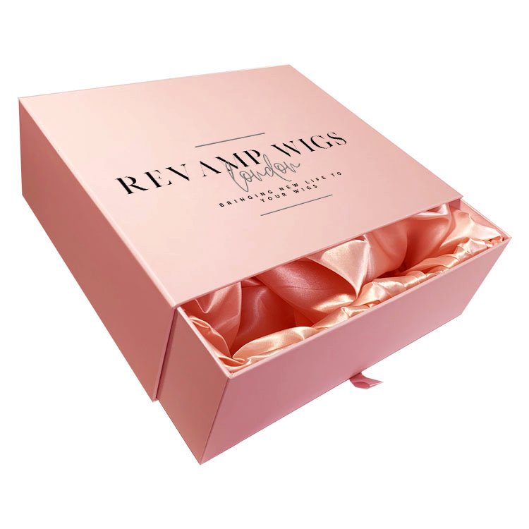 Unique Design Drawer Gift Box Rigid Sliding Open Boxes Customized with Silk Satin Lining Packaging for Watch Perfume Wallet Belt