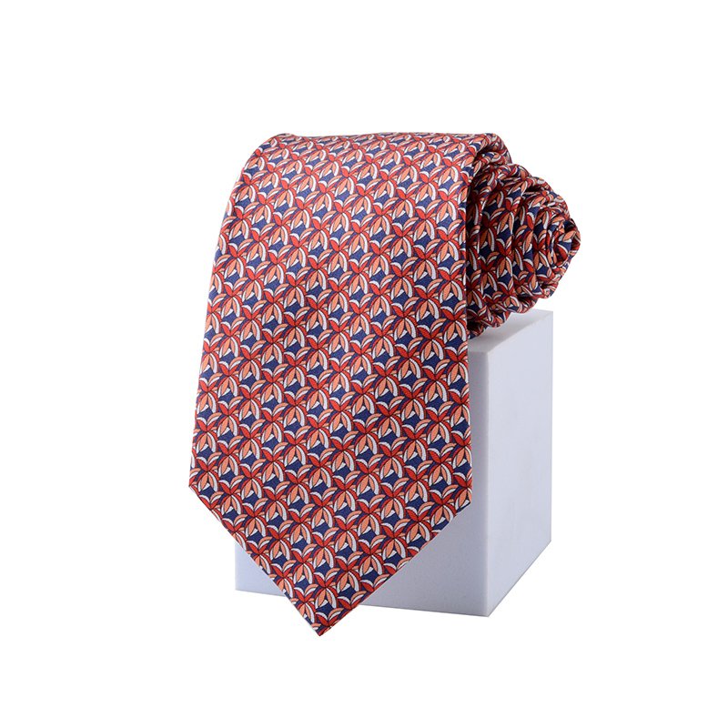 Wholesale Low MOQ OEM Service Pure Silk Necktie Low Price Good Quality Custom Men's Neck Tie For Men With Logo