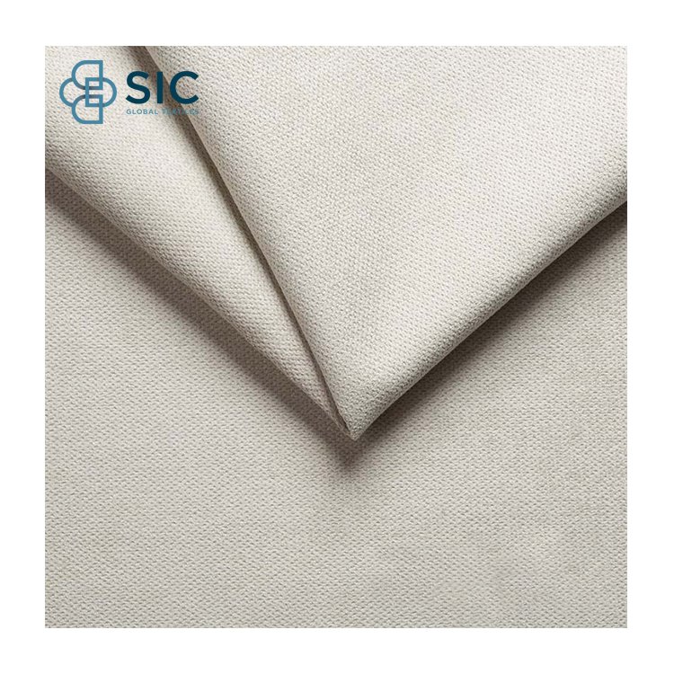 2024 Hot Selling Product Microfibre Nice Touch Two Tone Brushed Polyester Fabric for Sofa