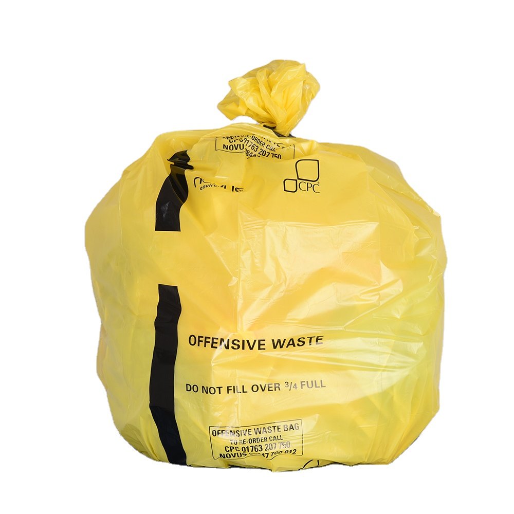 Customized Biodegradable organism Medical Garbage Bag Medical Waste Bag For Hospital Clinic