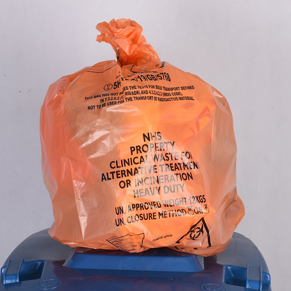 Customized Biodegradable organism Medical Garbage Bag Medical Waste Bag For Hospital Clinic