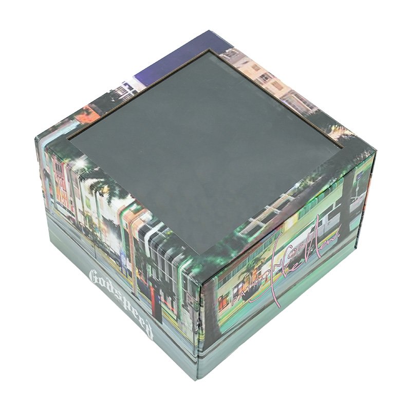 Luxury Custom Colored Printed Square Rigid Magnet Cardboard Magnetic Cap Baseball Hat Boxes Packaging