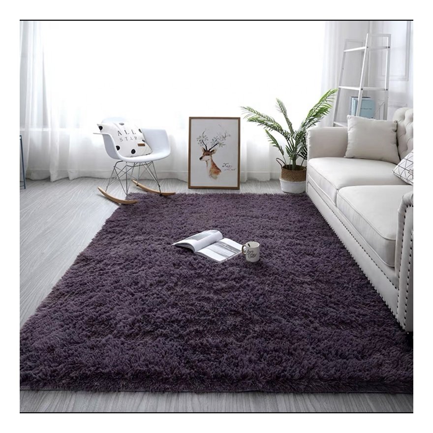 Custom luxury 3d fluffy bedroom shaggy rug carpet & rugs for living room