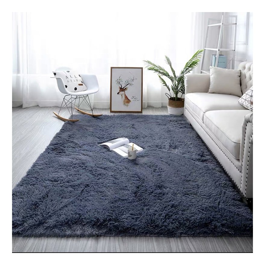 Custom luxury 3d fluffy bedroom shaggy rug carpet & rugs for living room