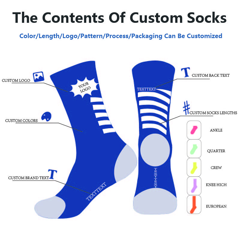 Wholesale anti slip Customized Elite sport basketball socks men unisex custom logo performance basketball socks knitted striped