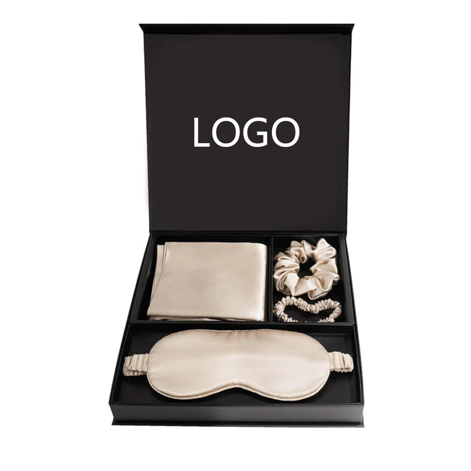 Wholesale 100% Mulberry Silk Pillowcase Gift Set For Women Customized Logo Includes Gift Boxes Pure Silk Pillowcase