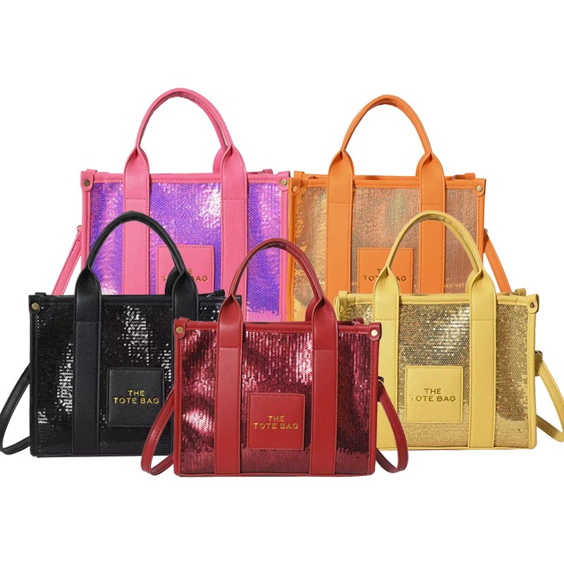 Hot Selling Luxury Designer Canvas Tote Bag for Women Fashionable Zip Closure Purses Handbags for Beach Travel Summer Colorful