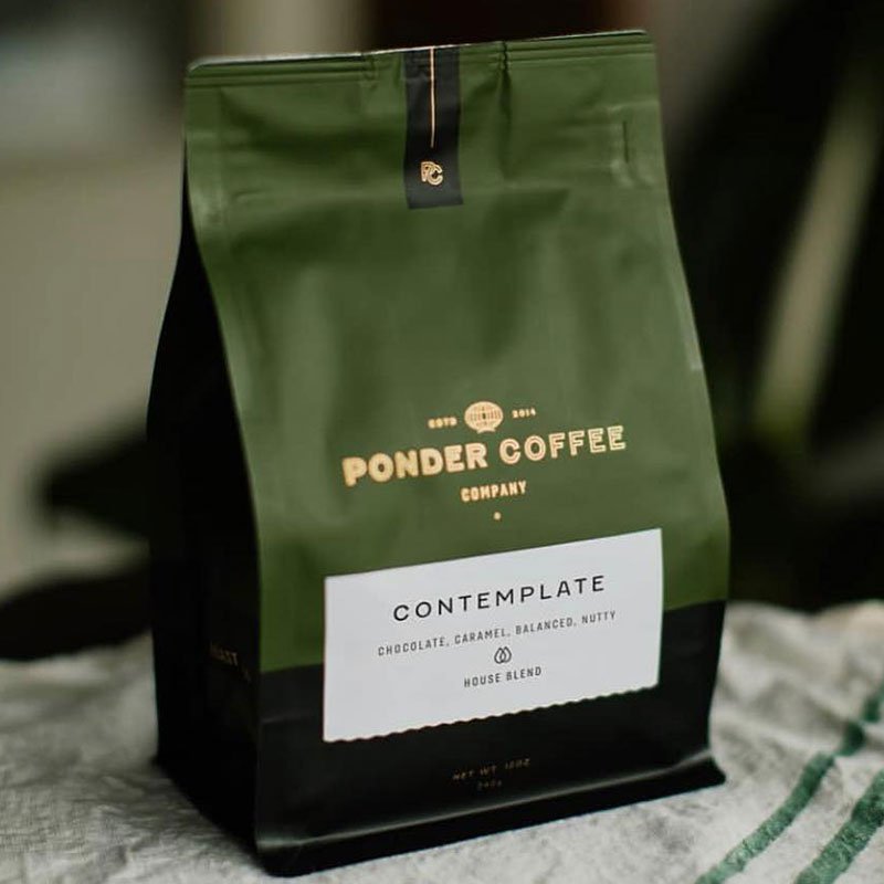 Eco Friendly Resealable Zipper Flat Bottom Coffee Pouch Custom Printed Coffee Packaging Bag with Valve