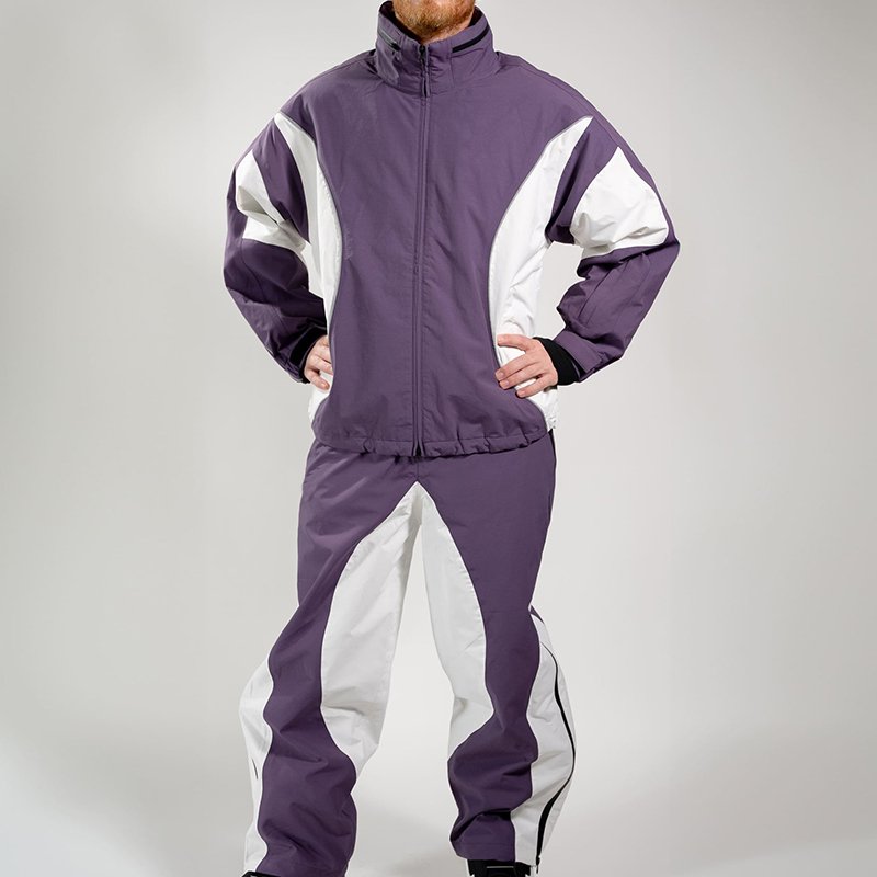 Casual mens cloth Outdoor light weight Nylon Jacket And Joggers Tracksuit set men fashion windbreaker nylon puff tracksuit