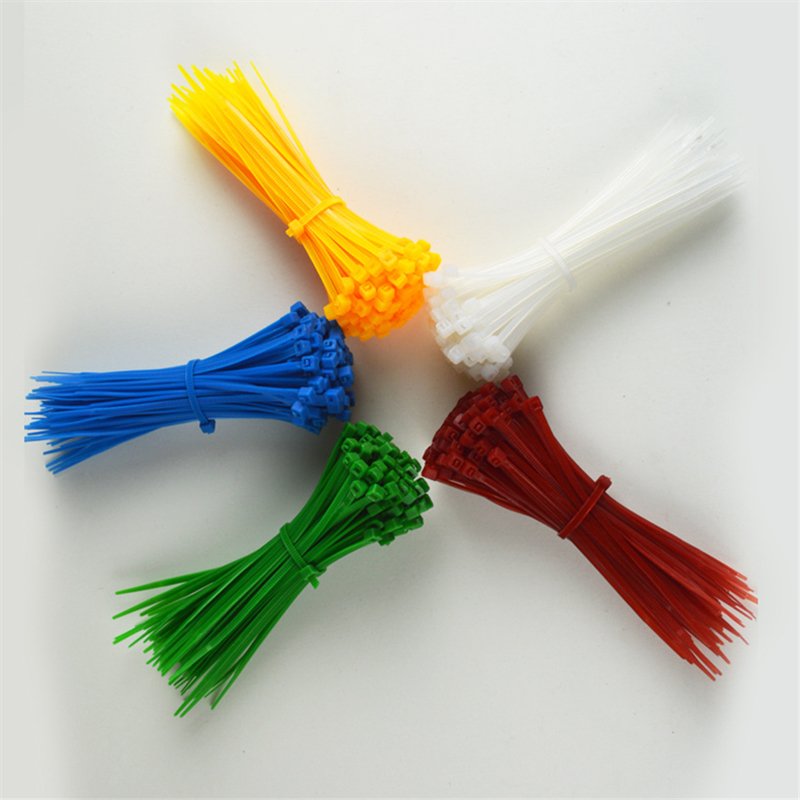 Factory Sales Various Measurements Colourful Cable Ties Plastic Zip Ties Nylon CABLE TIES