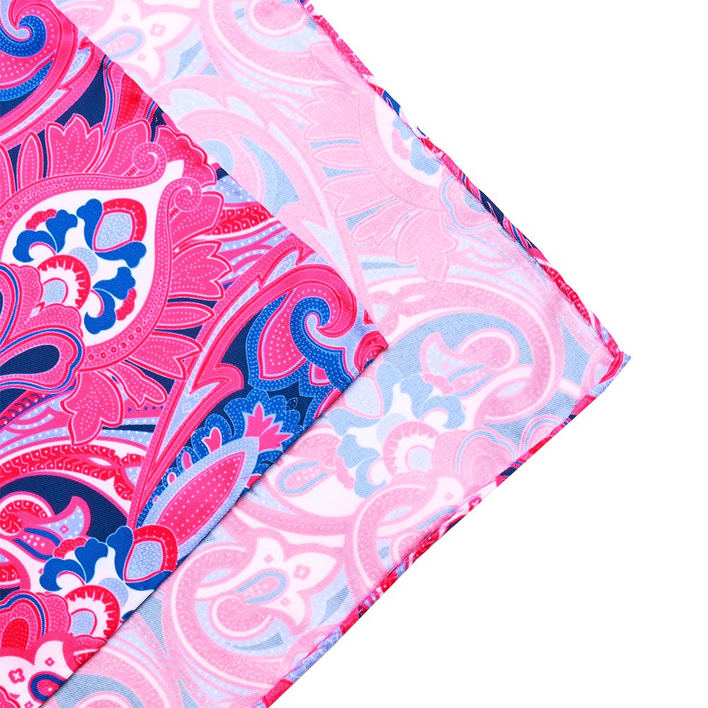Yili Factory Manufacturer Handmade Handkerchief Pocket Square for Men Digital Printing Decoration Wedding Floral Formal CN;ZHE