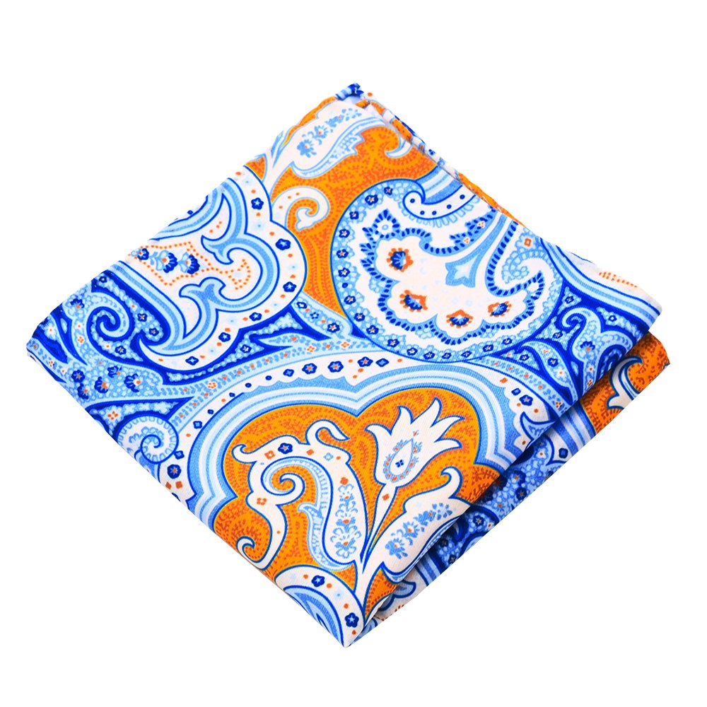 Yili Factory Manufacturer Handmade Handkerchief Pocket Square for Men Digital Printing Decoration Wedding Floral Formal CN;ZHE