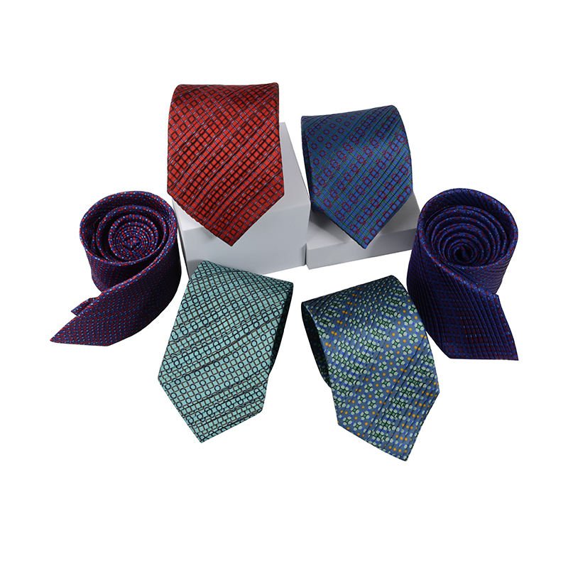2024 New Styles Free Sample Printed 100% Handmade High Quality Low Price Men's Cheap Pure Silk Tie For Business Men
