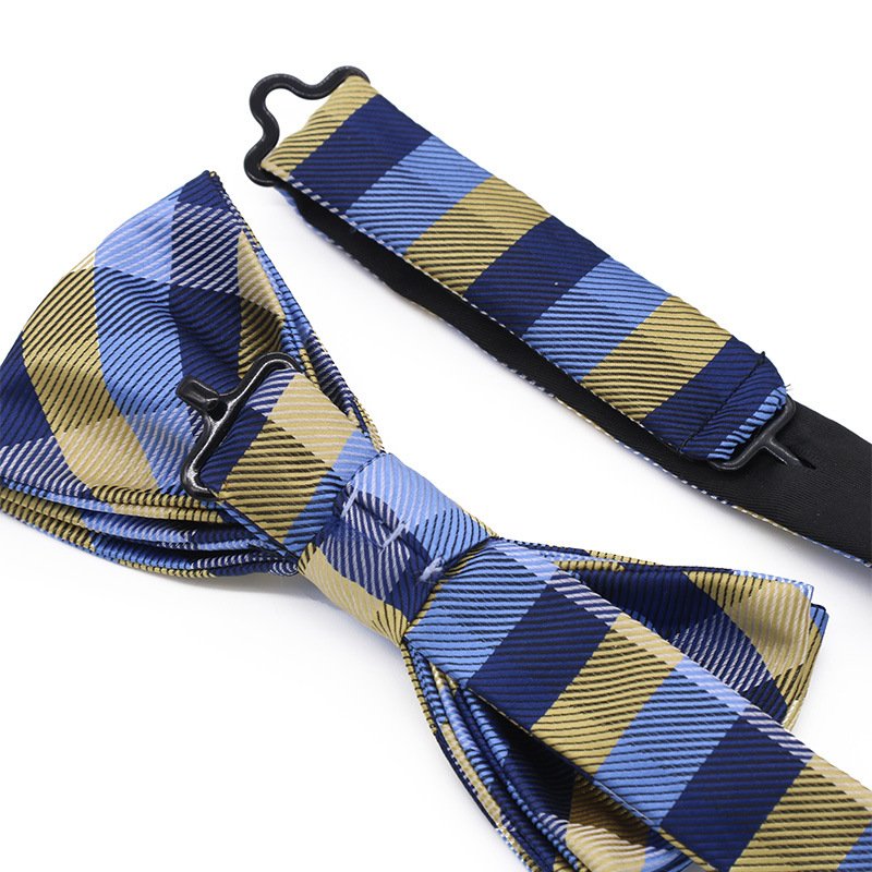 Fashion Mens Suspenders Bow Tie Pocket Square 3-Piece Set In a Box Gentleman Wedding Party Bretele Father Husband's Gift Sets
