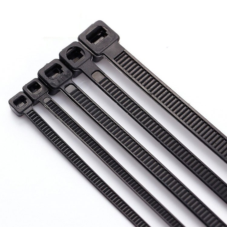 Lock Ties Wire Zip Pa66 Plastic Fastener Professional Push Mount Self Locking Machine Nylon Cable Tie