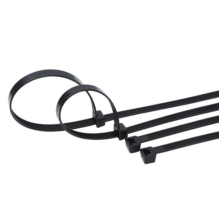 Lock Ties Wire Zip Pa66 Plastic Fastener Professional Push Mount Self Locking Machine Nylon Cable Tie