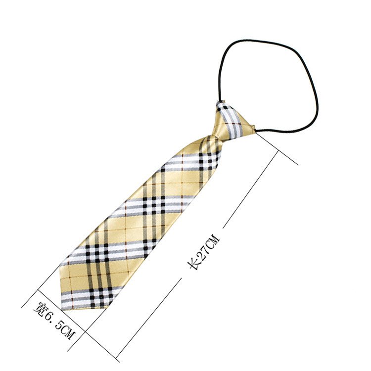 Children Ties Print Boys Neck Ties Popular Stripe Tartan Polka Dot Girls Tie